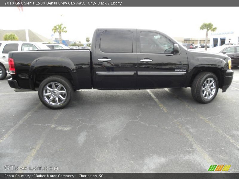 Onyx Black / Ebony 2010 GMC Sierra 1500 Denali Crew Cab AWD