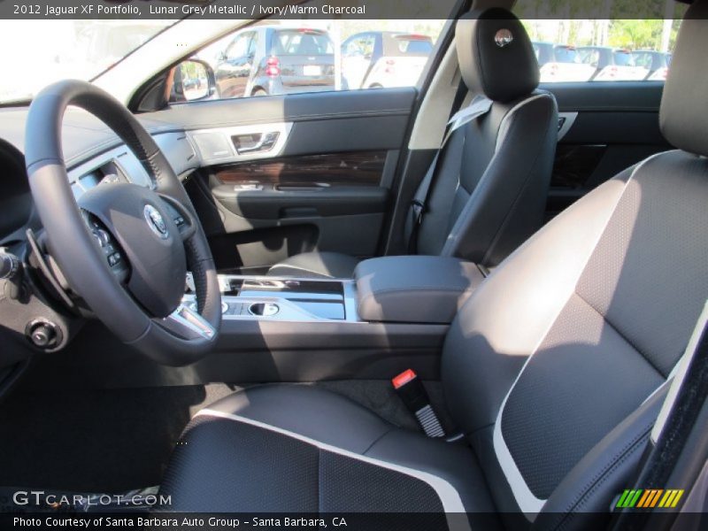 Front Seat of 2012 XF Portfolio