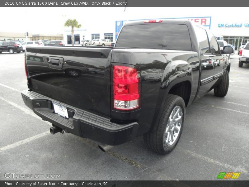 Onyx Black / Ebony 2010 GMC Sierra 1500 Denali Crew Cab AWD