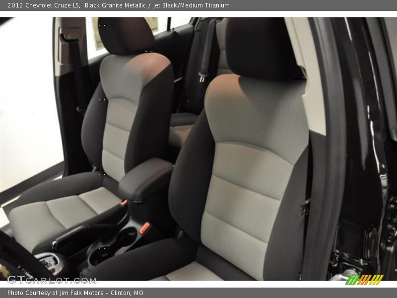 Black Granite Metallic / Jet Black/Medium Titanium 2012 Chevrolet Cruze LS