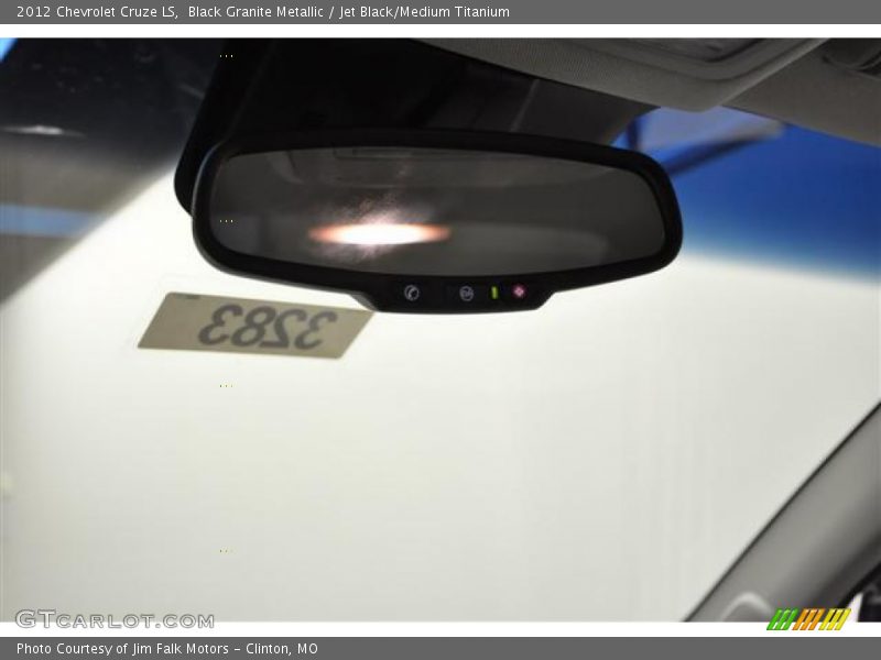 Black Granite Metallic / Jet Black/Medium Titanium 2012 Chevrolet Cruze LS