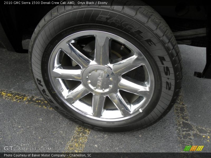 Onyx Black / Ebony 2010 GMC Sierra 1500 Denali Crew Cab AWD