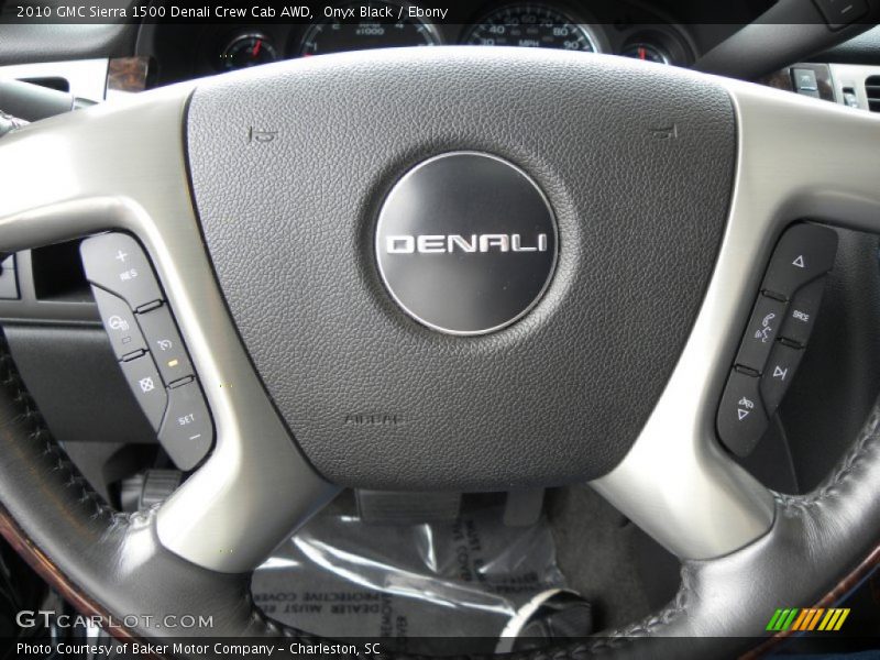 Onyx Black / Ebony 2010 GMC Sierra 1500 Denali Crew Cab AWD