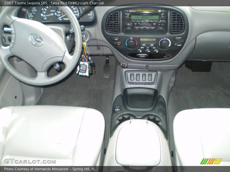Salsa Red Pearl / Light Charcoal 2007 Toyota Sequoia SR5
