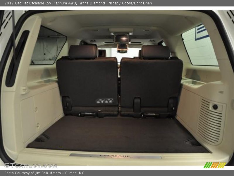  2012 Escalade ESV Platinum AWD Trunk