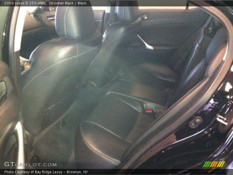Obsidian Black / Black 2009 Lexus IS 250 AWD