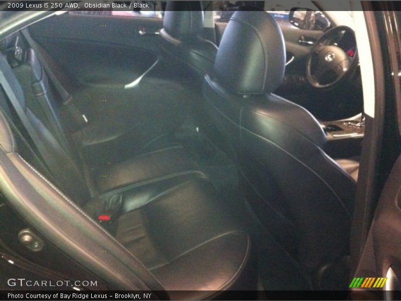 Obsidian Black / Black 2009 Lexus IS 250 AWD