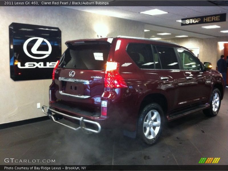 Claret Red Pearl / Black/Auburn Bubinga 2011 Lexus GX 460