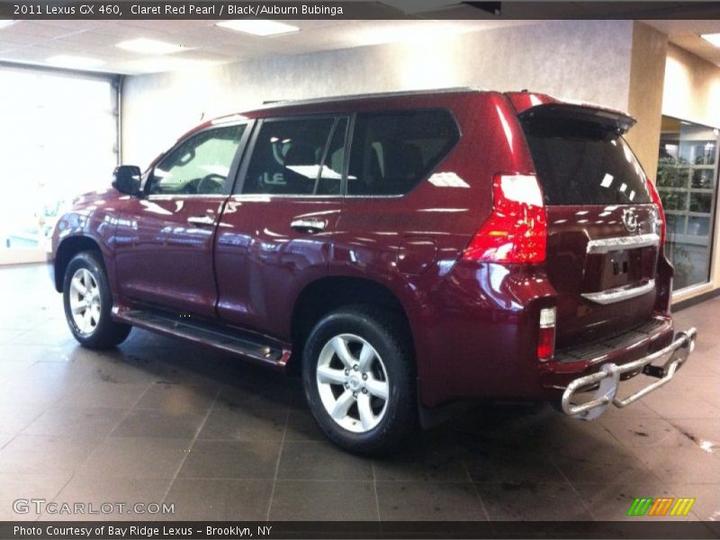 Claret Red Pearl / Black/Auburn Bubinga 2011 Lexus GX 460