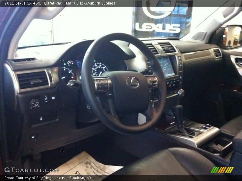 Claret Red Pearl / Black/Auburn Bubinga 2011 Lexus GX 460