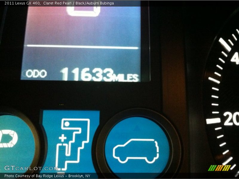 Claret Red Pearl / Black/Auburn Bubinga 2011 Lexus GX 460