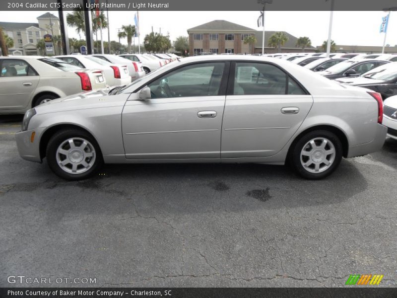 Light Platinum / Light Neutral 2004 Cadillac CTS Sedan
