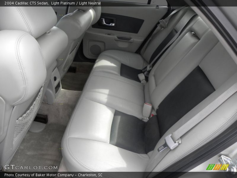 Light Platinum / Light Neutral 2004 Cadillac CTS Sedan