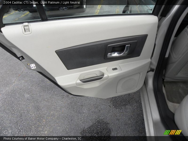 Light Platinum / Light Neutral 2004 Cadillac CTS Sedan