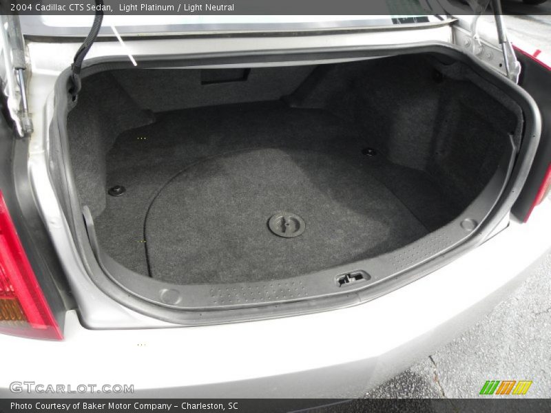 Light Platinum / Light Neutral 2004 Cadillac CTS Sedan