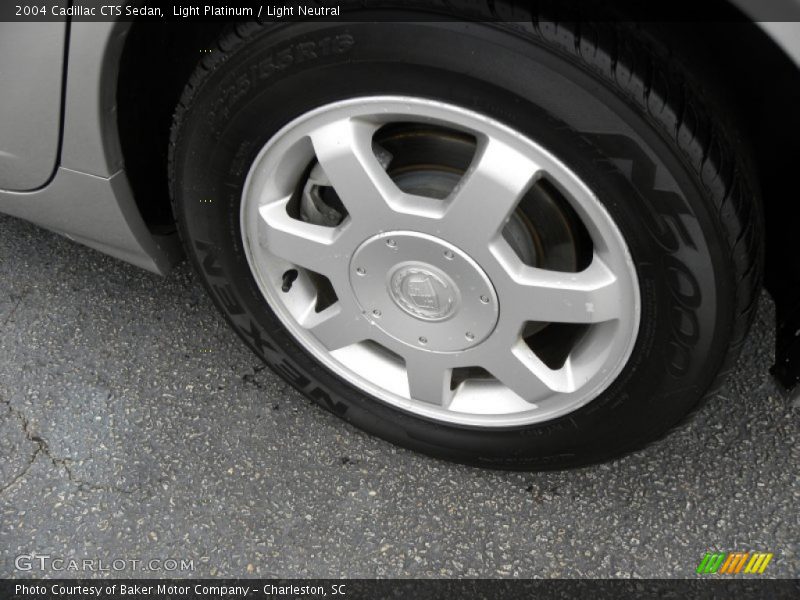 Light Platinum / Light Neutral 2004 Cadillac CTS Sedan