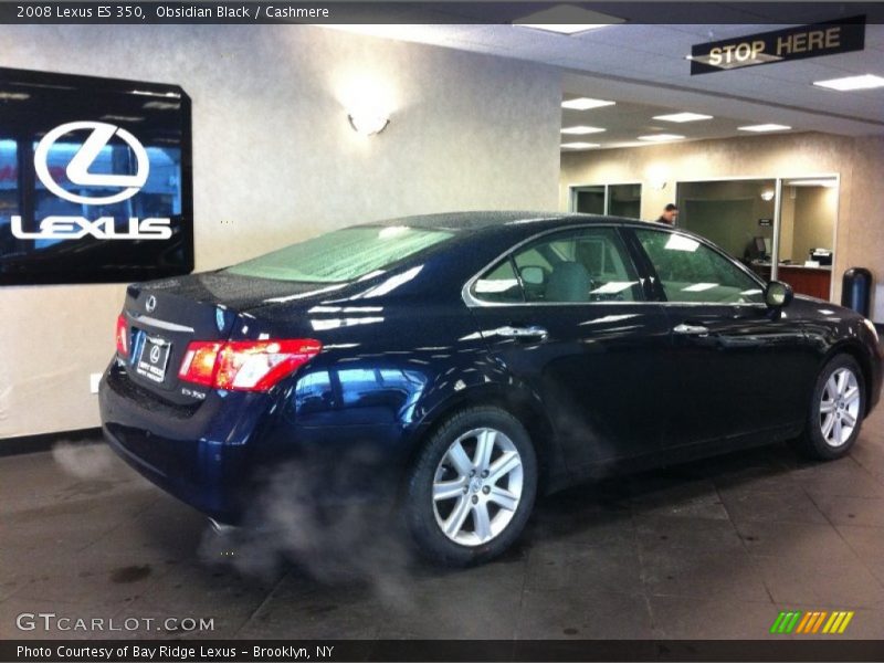 Obsidian Black / Cashmere 2008 Lexus ES 350