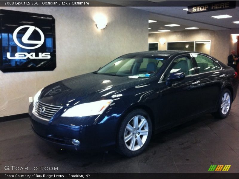 Obsidian Black / Cashmere 2008 Lexus ES 350