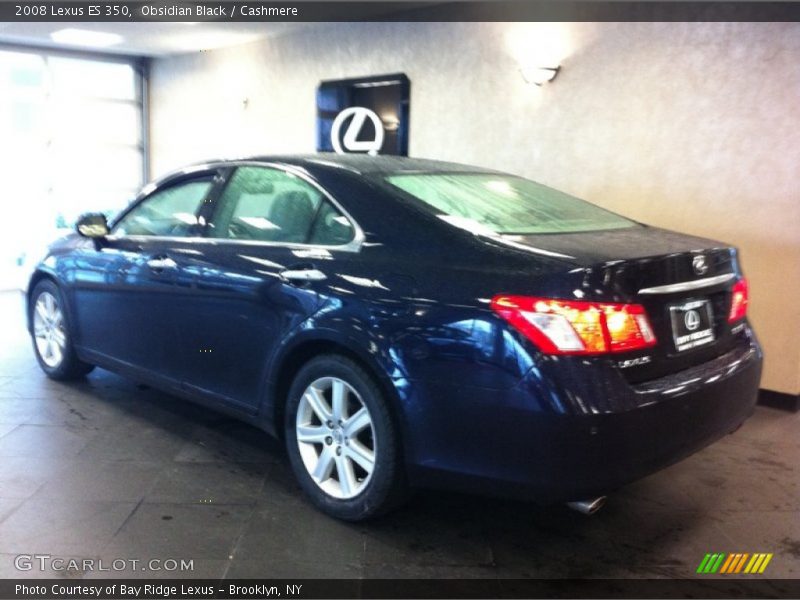 Obsidian Black / Cashmere 2008 Lexus ES 350