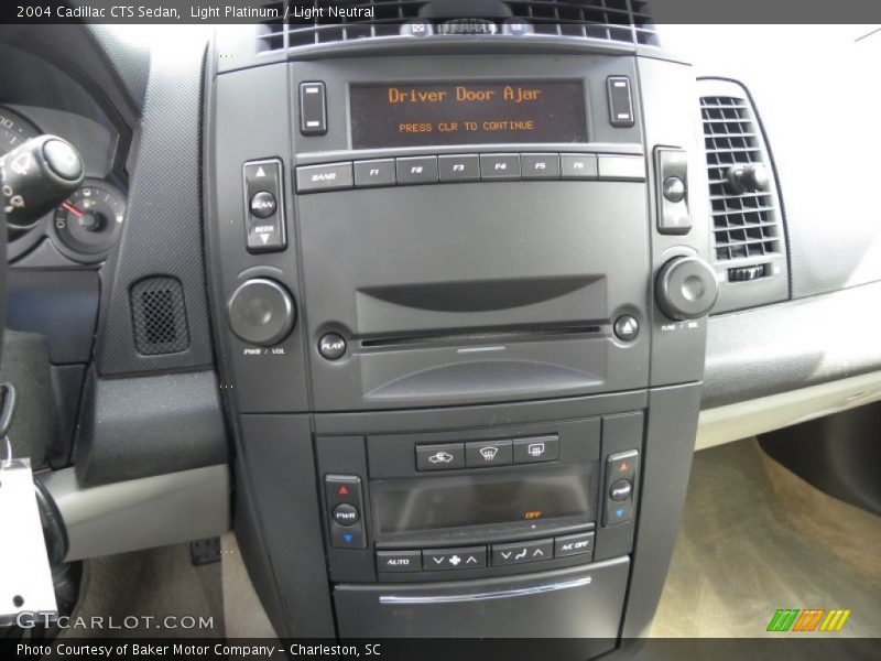 Light Platinum / Light Neutral 2004 Cadillac CTS Sedan