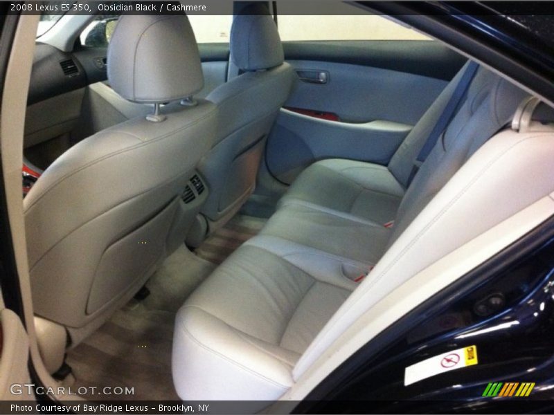 Obsidian Black / Cashmere 2008 Lexus ES 350