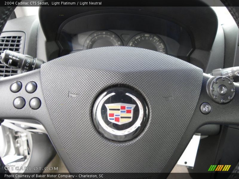 Light Platinum / Light Neutral 2004 Cadillac CTS Sedan