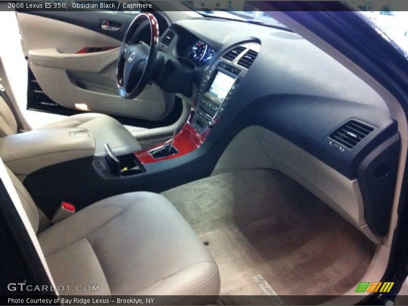 Obsidian Black / Cashmere 2008 Lexus ES 350