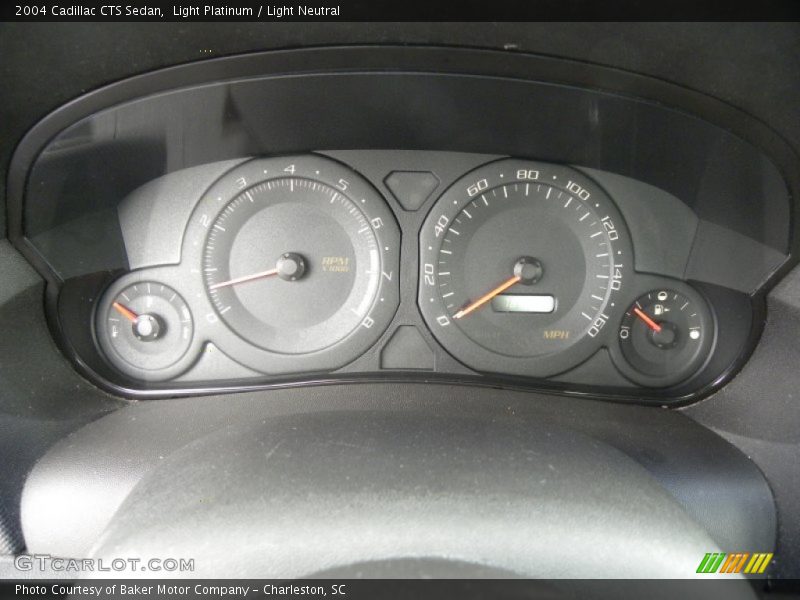 Light Platinum / Light Neutral 2004 Cadillac CTS Sedan