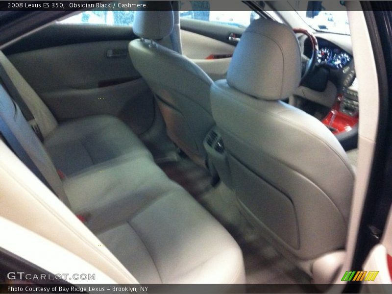 Obsidian Black / Cashmere 2008 Lexus ES 350