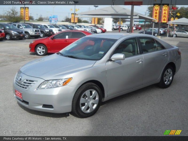 Classic Silver Metallic / Ash 2008 Toyota Camry LE