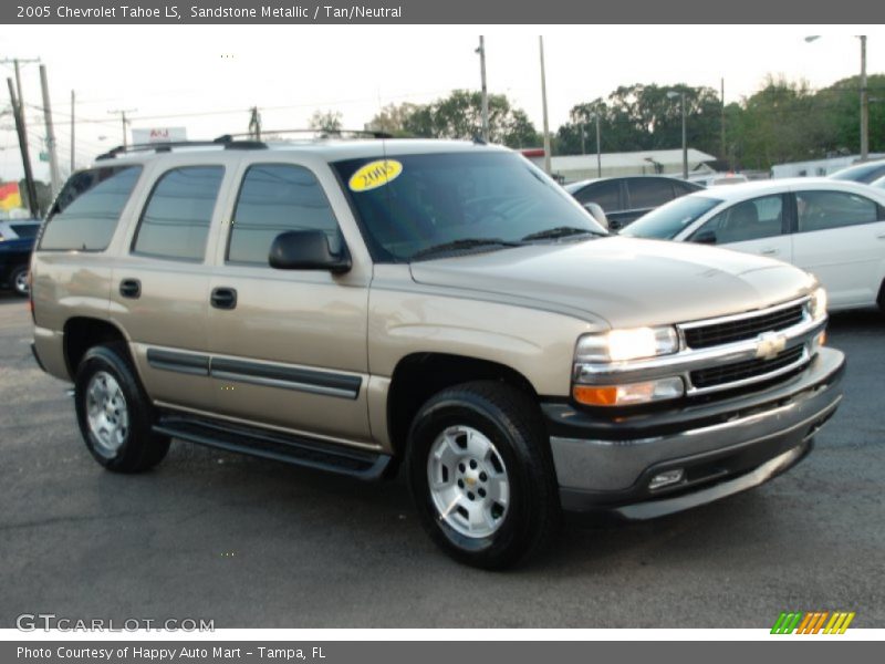 Sandstone Metallic / Tan/Neutral 2005 Chevrolet Tahoe LS