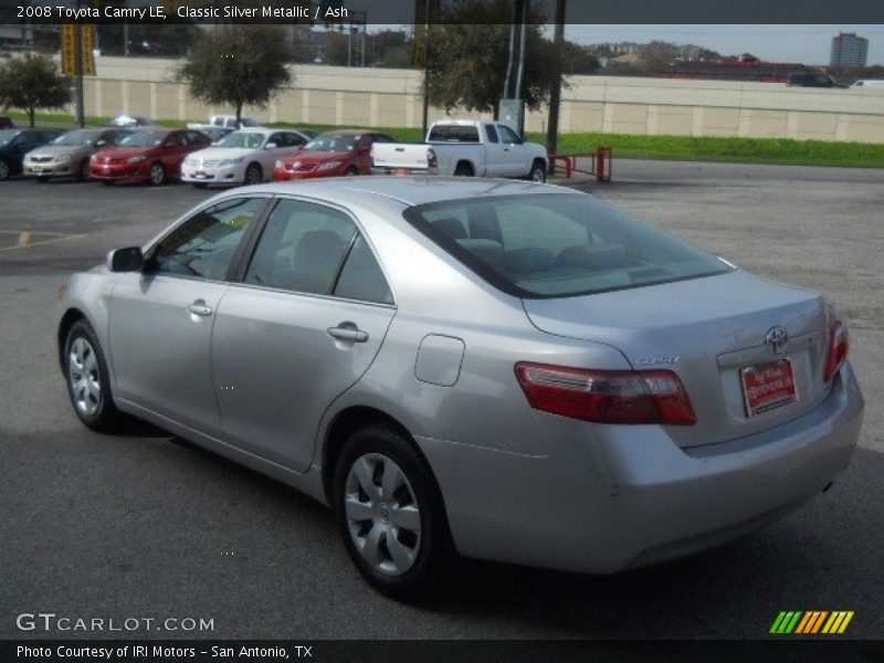 Classic Silver Metallic / Ash 2008 Toyota Camry LE