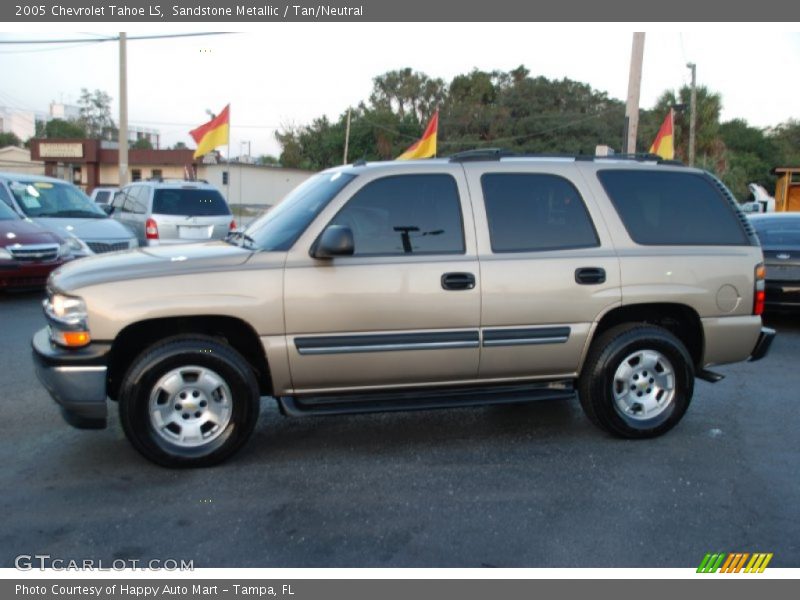 Sandstone Metallic / Tan/Neutral 2005 Chevrolet Tahoe LS
