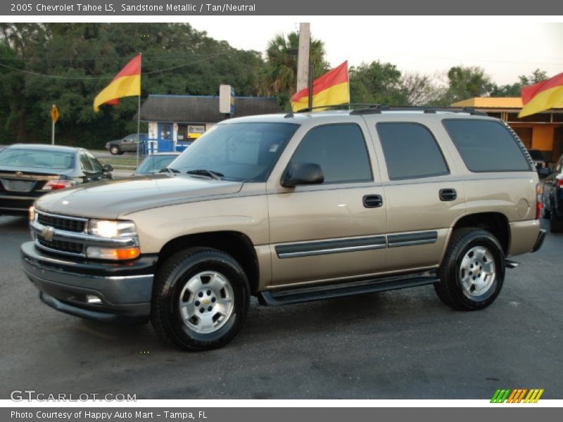Sandstone Metallic / Tan/Neutral 2005 Chevrolet Tahoe LS
