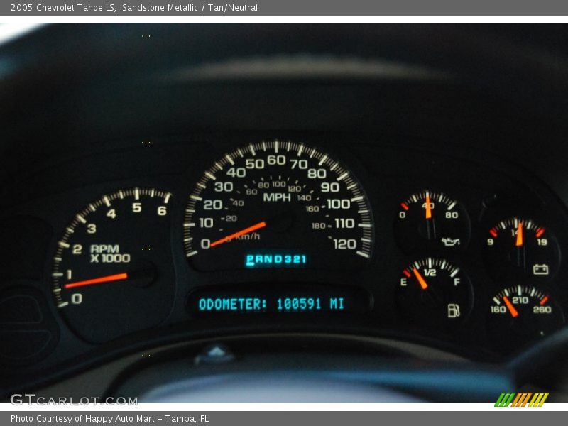 Sandstone Metallic / Tan/Neutral 2005 Chevrolet Tahoe LS