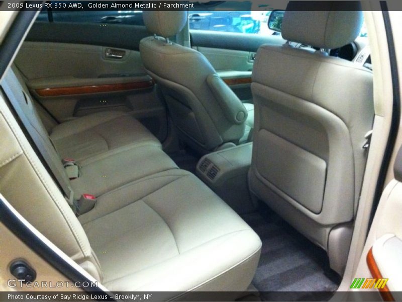 Golden Almond Metallic / Parchment 2009 Lexus RX 350 AWD