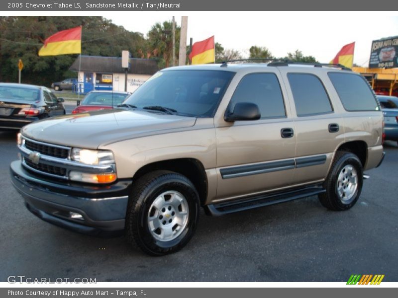 Sandstone Metallic / Tan/Neutral 2005 Chevrolet Tahoe LS