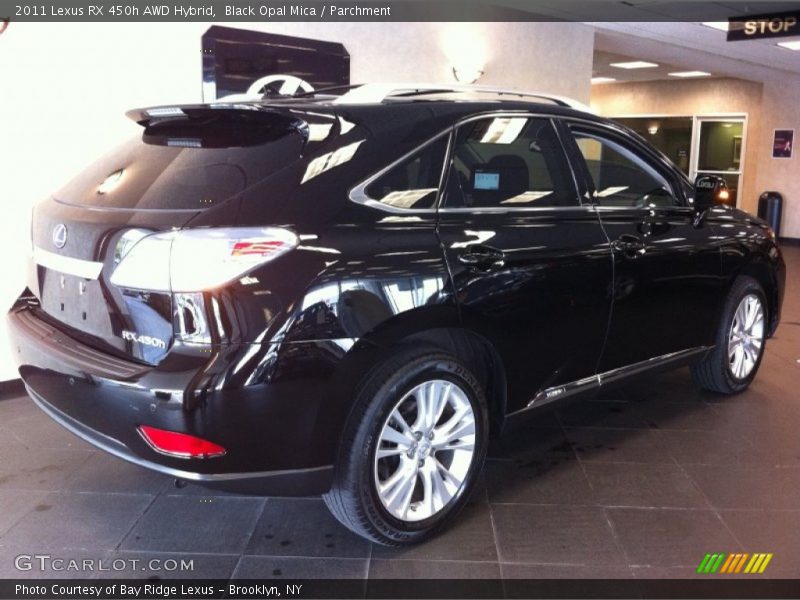 Black Opal Mica / Parchment 2011 Lexus RX 450h AWD Hybrid