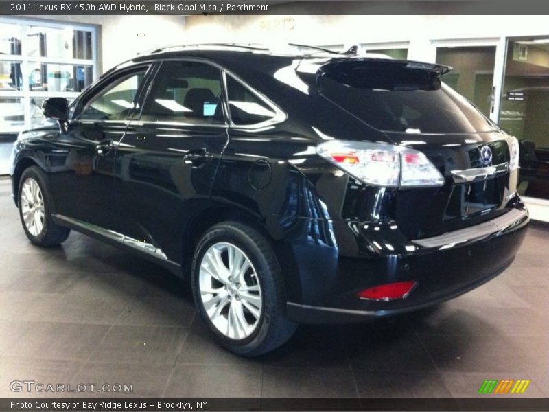 Black Opal Mica / Parchment 2011 Lexus RX 450h AWD Hybrid