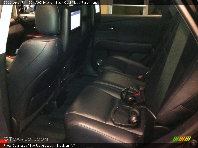Black Opal Mica / Parchment 2011 Lexus RX 450h AWD Hybrid