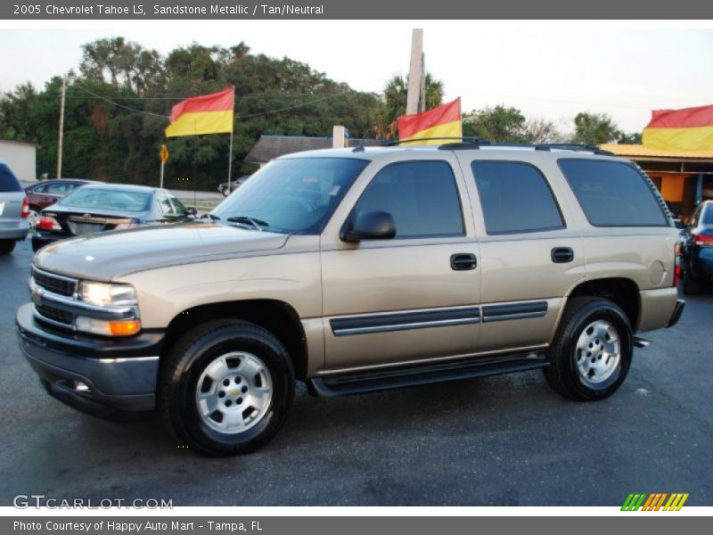 Sandstone Metallic / Tan/Neutral 2005 Chevrolet Tahoe LS