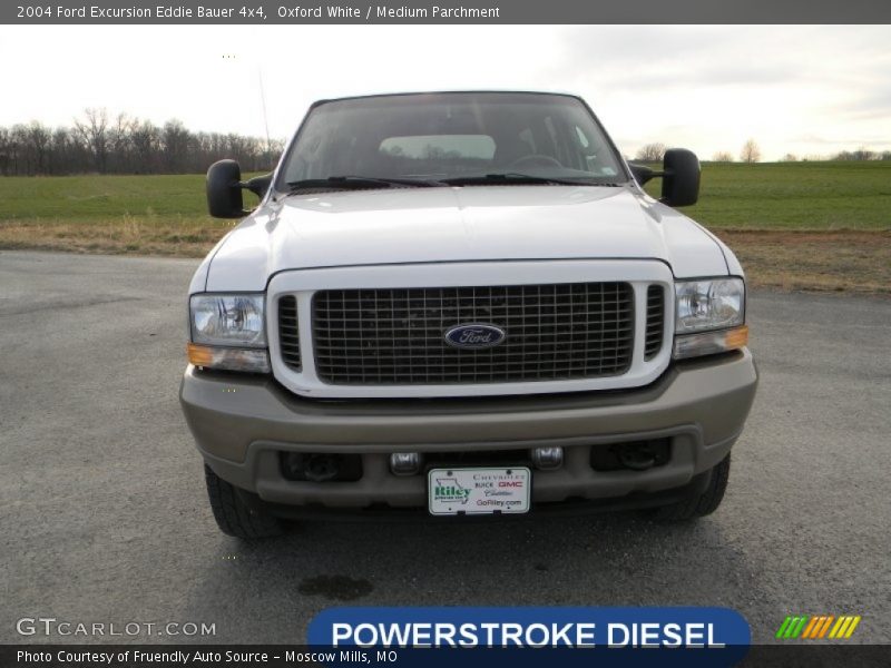 Oxford White / Medium Parchment 2004 Ford Excursion Eddie Bauer 4x4