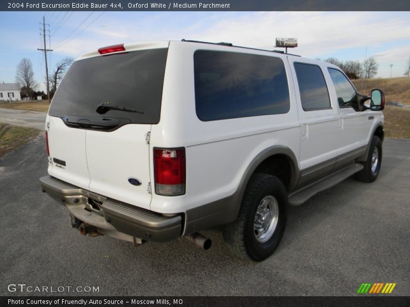 Oxford White / Medium Parchment 2004 Ford Excursion Eddie Bauer 4x4