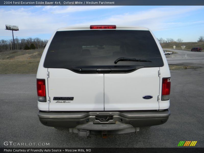 Oxford White / Medium Parchment 2004 Ford Excursion Eddie Bauer 4x4