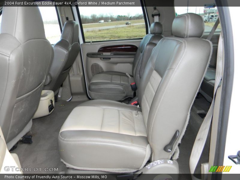 Oxford White / Medium Parchment 2004 Ford Excursion Eddie Bauer 4x4