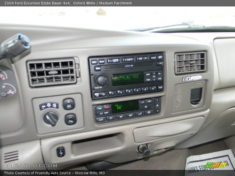 Oxford White / Medium Parchment 2004 Ford Excursion Eddie Bauer 4x4