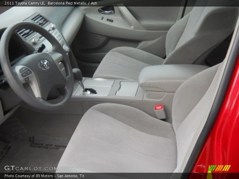 Barcelona Red Metallic / Ash 2011 Toyota Camry LE