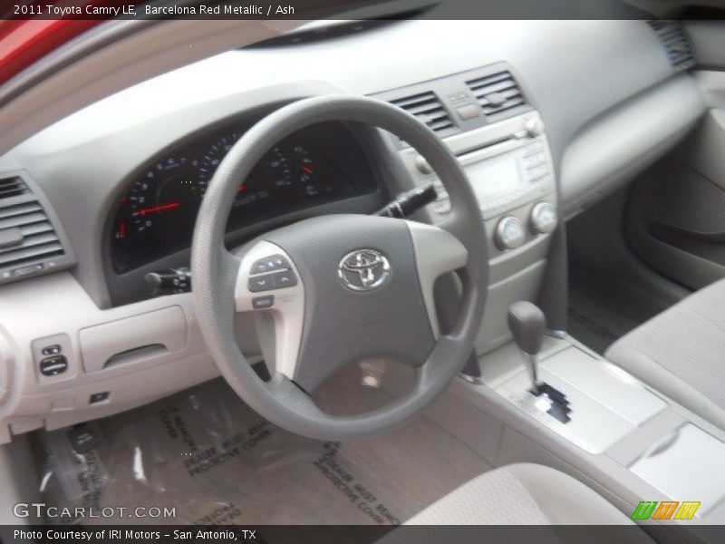Barcelona Red Metallic / Ash 2011 Toyota Camry LE