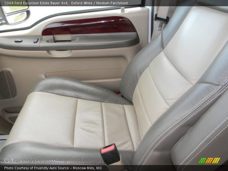 Oxford White / Medium Parchment 2004 Ford Excursion Eddie Bauer 4x4
