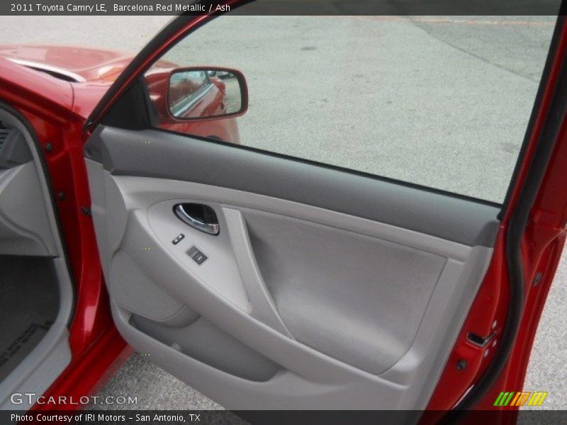 Barcelona Red Metallic / Ash 2011 Toyota Camry LE